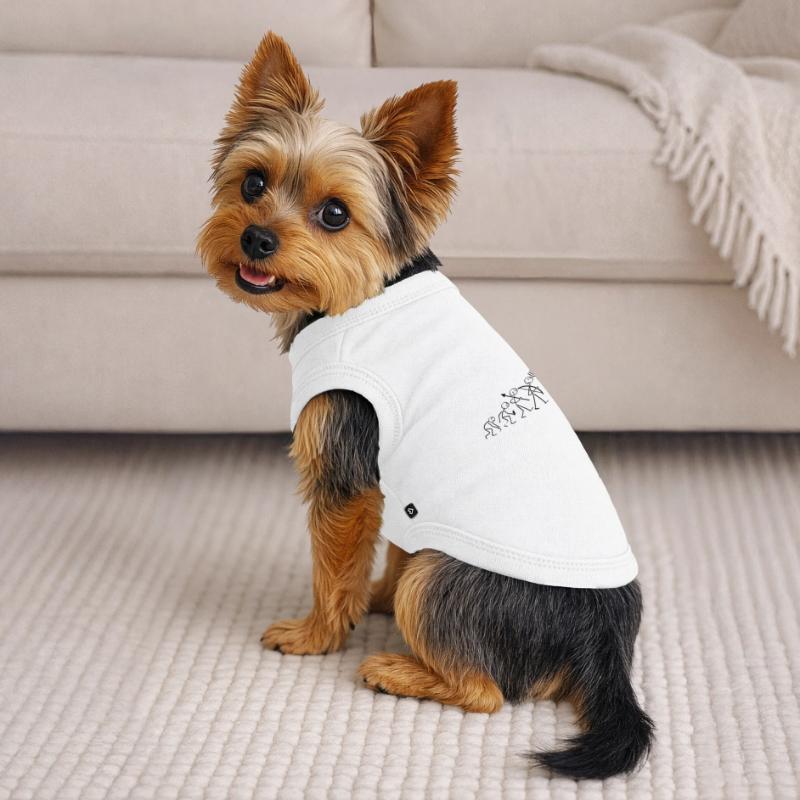 Evolution Computerarbeit Premium Organic Hunde-T-Shirt