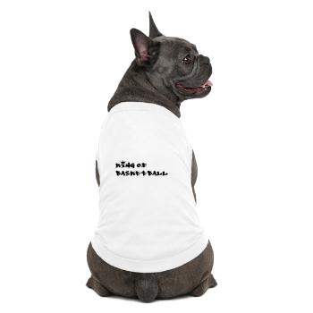 Basketball - Basket Ball - Game - Sport - Player - Premium Organic Dog T-Shirt - white - Back