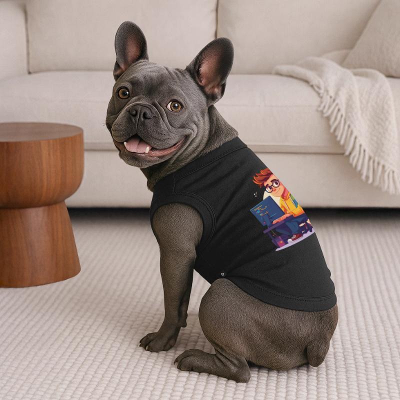 Programmierer oder Nerd Premium Organic Hunde-T-Shirt