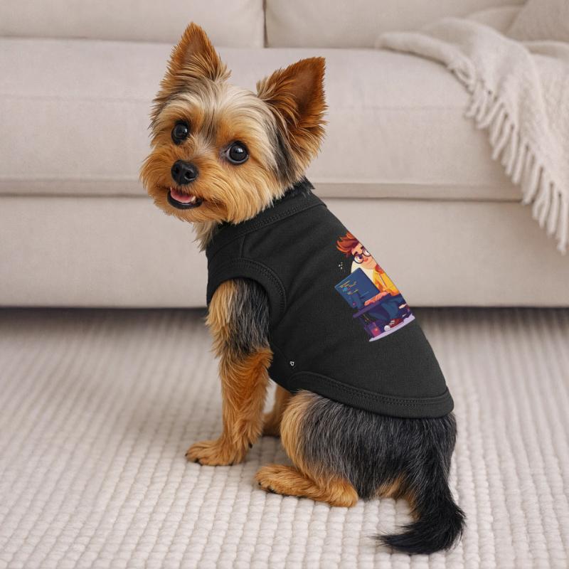 Programmierer oder Nerd Premium Organic Hunde-T-Shirt
