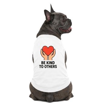Hände halten Herz der Güte - Premium Organic Hunde-T-Shirt - Weiß - Hinten
