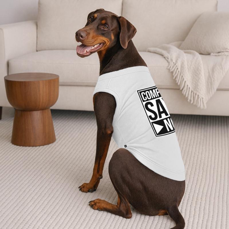 Computer Says No Lustig Programmierer Nerd Technik Premium Organic Hunde-T-Shirt