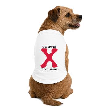 the Truth is out there - T-shirt bio premium pour chien - blanc - Dos