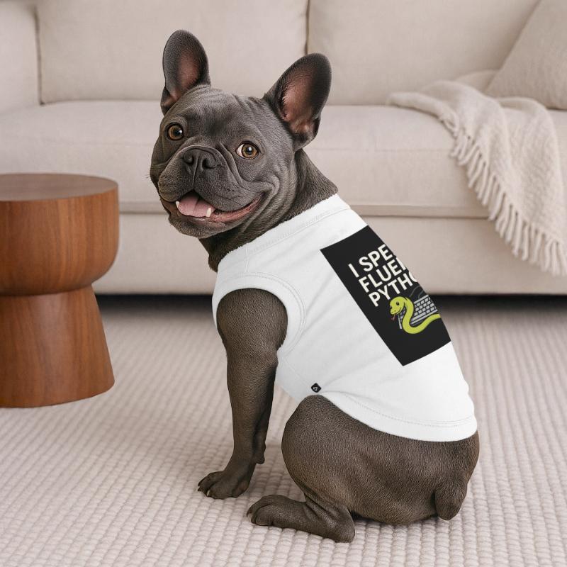 Python-Codierungsschlange Premium Organic Hunde-T-Shirt