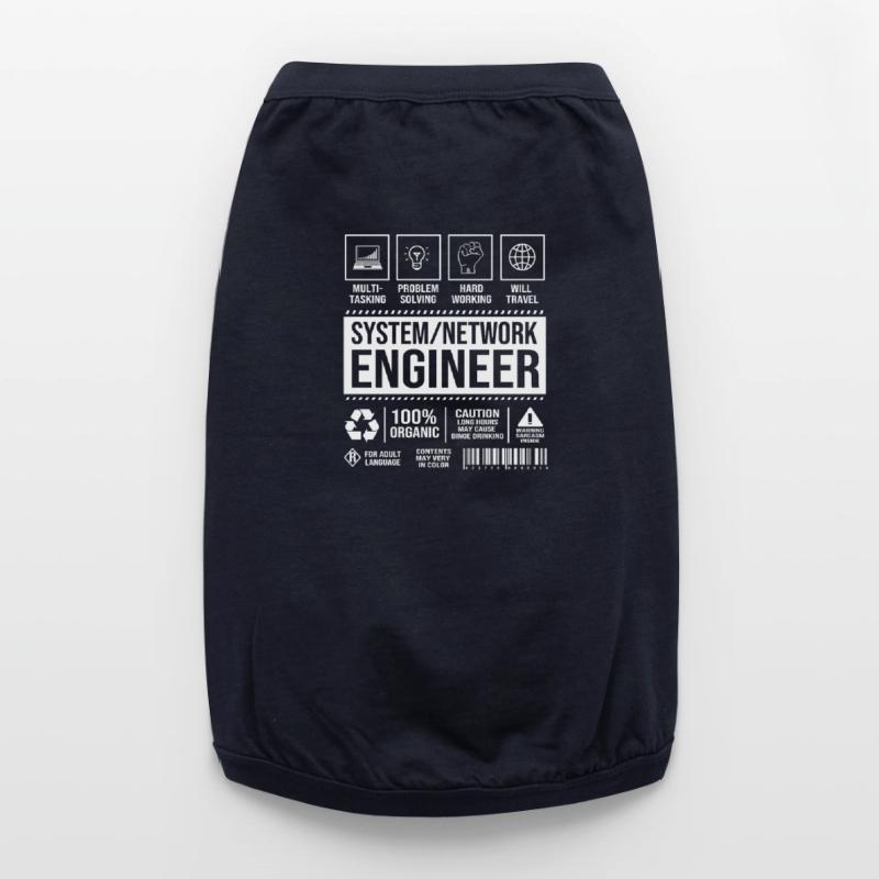 Network Computer Scientist Programmer Admin Premium Organic Dog T-Shirt