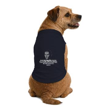 Niccolò Machiavelli, The Prince - Premium Organic Dog T-Shirt - navy - Back
