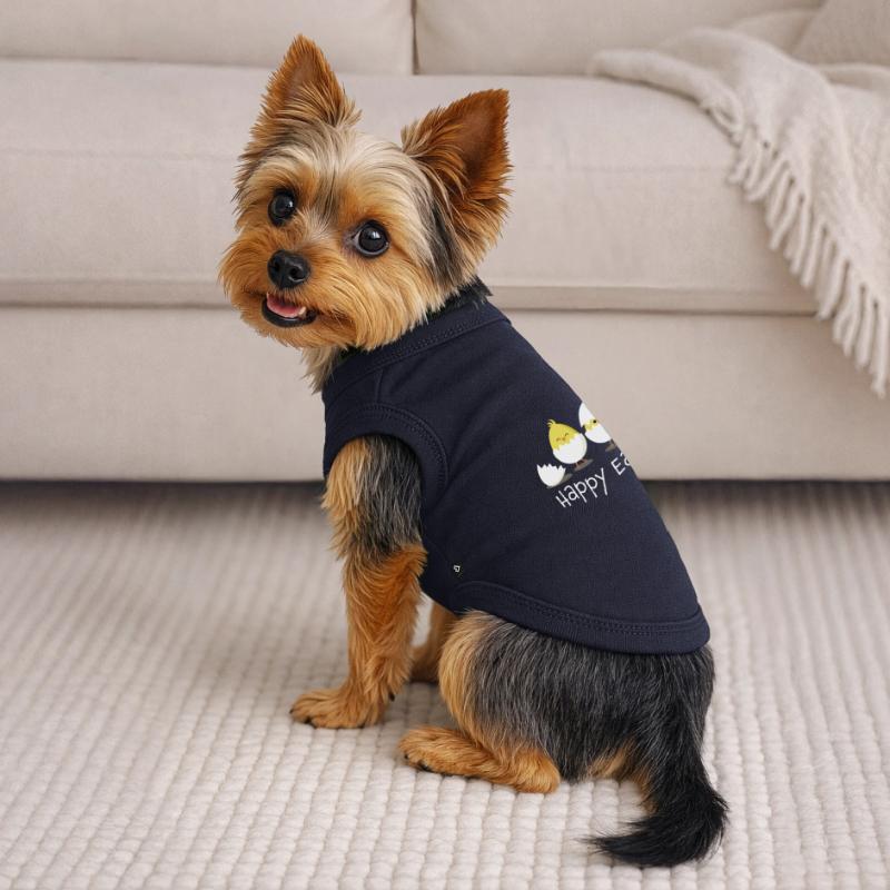 Happy Easter Chick Egg Easter Egg Premium Organic Dog T-Shirt