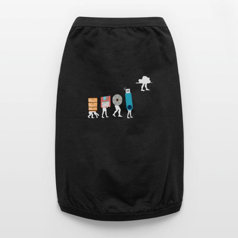 Cloud Computing Funny Programmer Data AI Software Premium Organic Dog T-Shirt