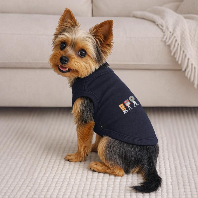 Cloud-Computing-Lustige Programmierer-Daten-KI-Software Premium Organic Hunde-T-Shirt