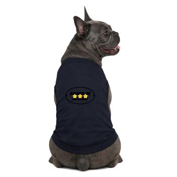 Equipe de Maman - Fête des Mères - T-shirt bio premium pour chien - bleu marine - Dos