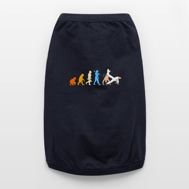Évolution de la capoeira T-shirt bio premium pour chien