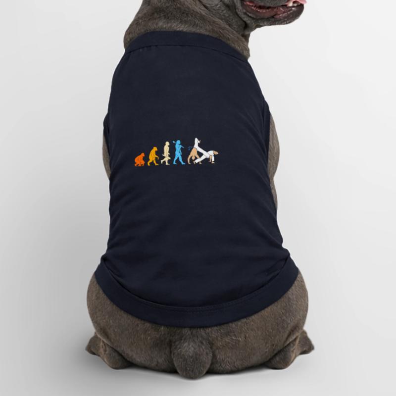 Évolution de la capoeira T-shirt bio premium pour chien