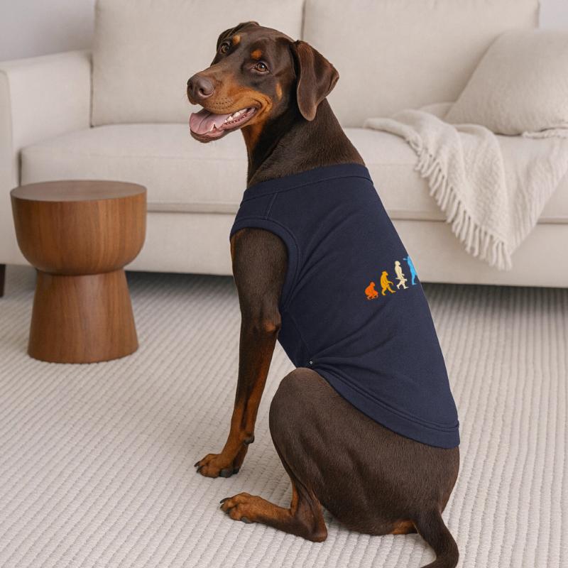 Évolution de la capoeira T-shirt bio premium pour chien
