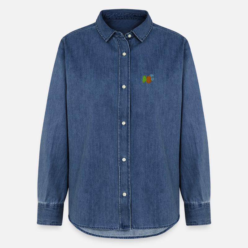 ABC - Women’s Organic Denim Shirt by Stanley/Stella - mid washy