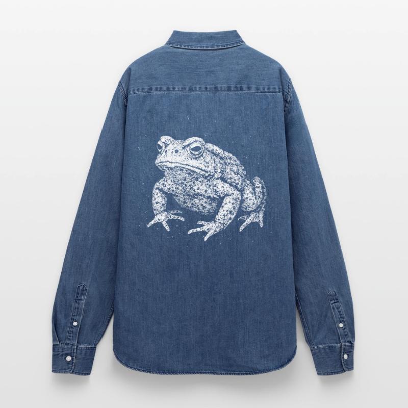 Toad Women’s Organic Denim Shirt by Stanley/Stella