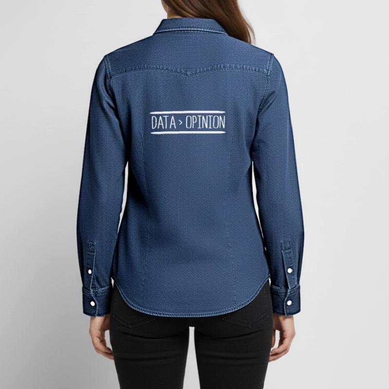 Coder Programmierer GPT Frauen Jeanshemd Organic von Stanley/Stella