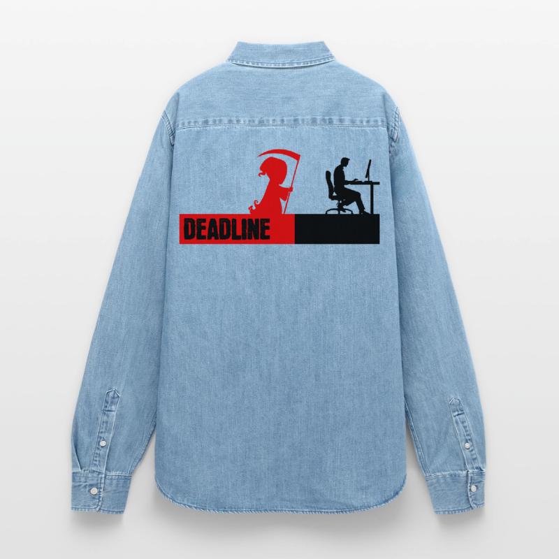 Correction de bugs Script Dev Développeur Computerfreak Chemise en denim femme bio Stanley/Stella