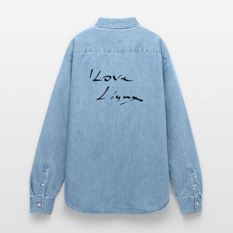 Linux, Software, programmieren Frauen Jeanshemd Organic von Stanley/Stella