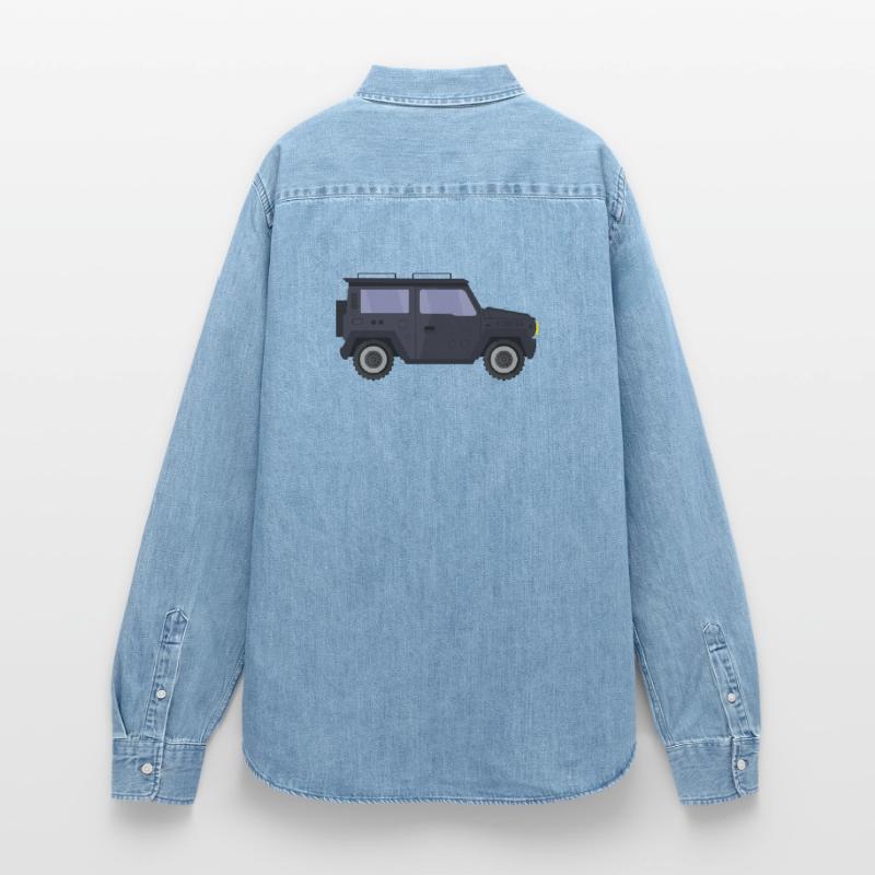 Jeep Women’s Organic Denim Shirt by Stanley/Stella