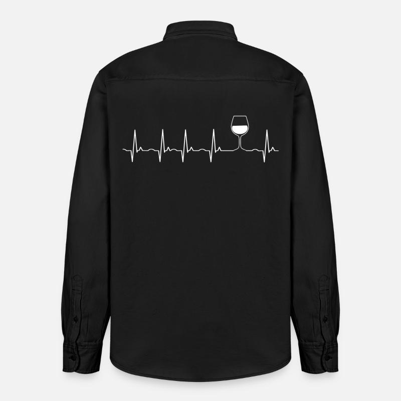Wine winemaker winemaker - Relaxed Fit Unisex Organic Shirt by Stanley/Stella - washed black