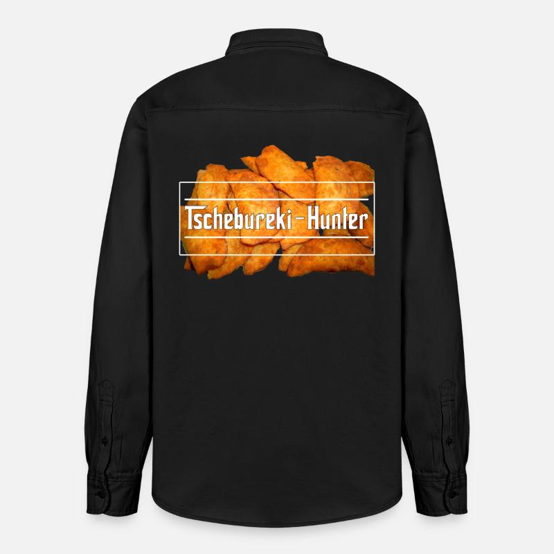 Tchbureki-Hunter - Chemise unisexe coupe décontractée bio Stanley/Stella - noir délavé