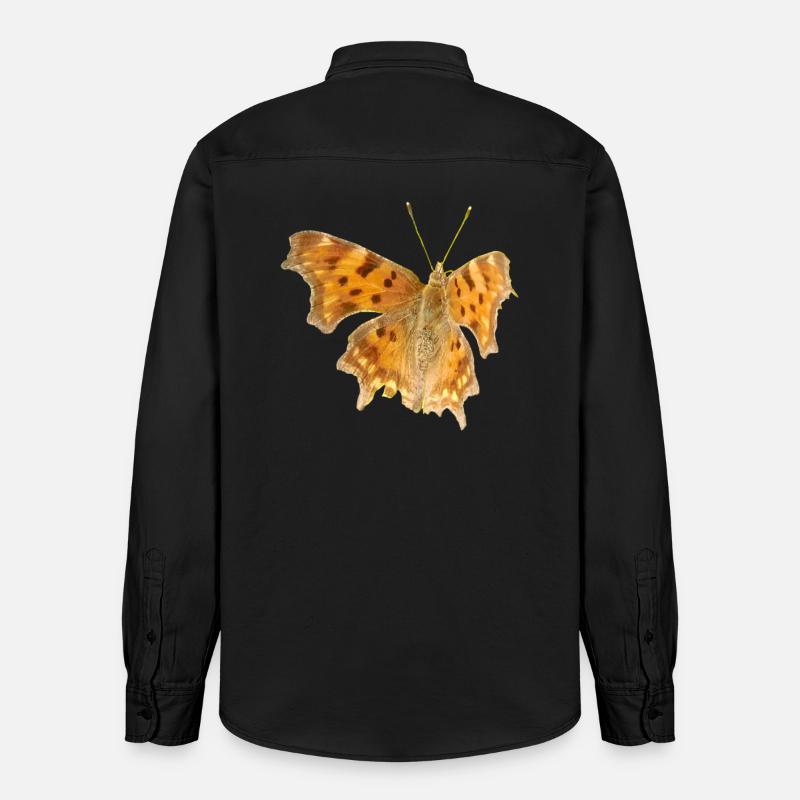 Farfalla C-Moth - Camicia da lavoro Unisex Stanley/Stella - washed black