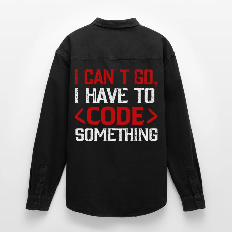 Programmeur, Nerd , Code informatique Chemise unisexe coupe décontractée bio Stanley/Stella
