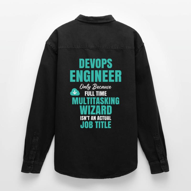 Assistant multitâche DevOps Engineer Chemise unisexe coupe décontractée bio Stanley/Stella