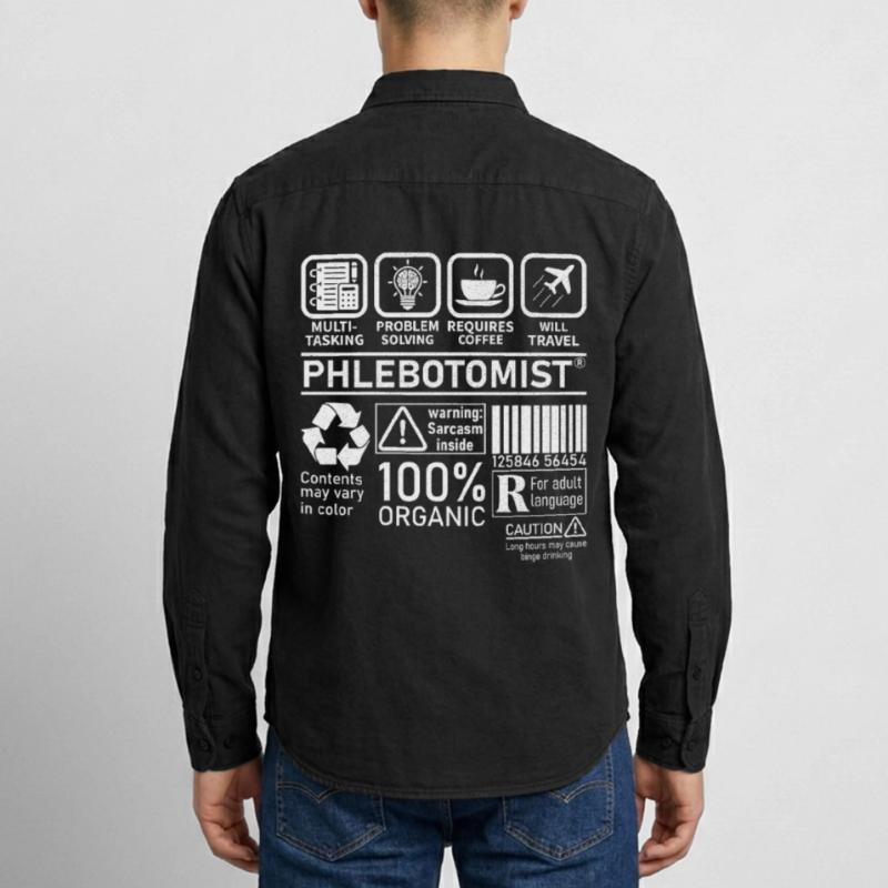Phlebotomist multi tasking problem solving Relaxed Fit Unisex Organic Shirt by Stanley/Stella