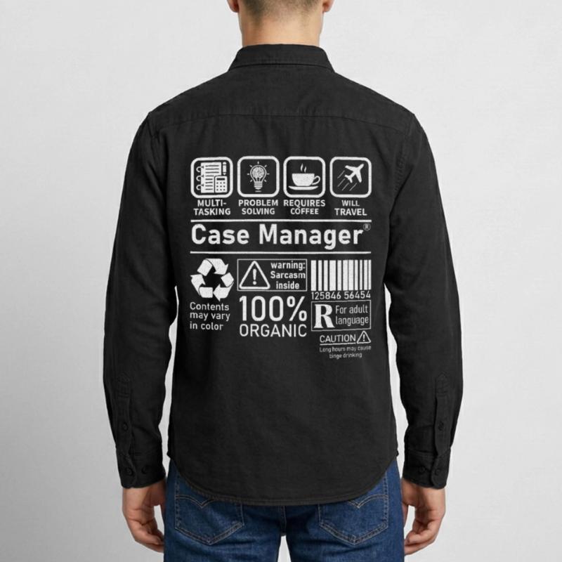 Case Manager multi tasking problem solving Relaxed Fit Unisex Organic Hemd von Stanley/Stella