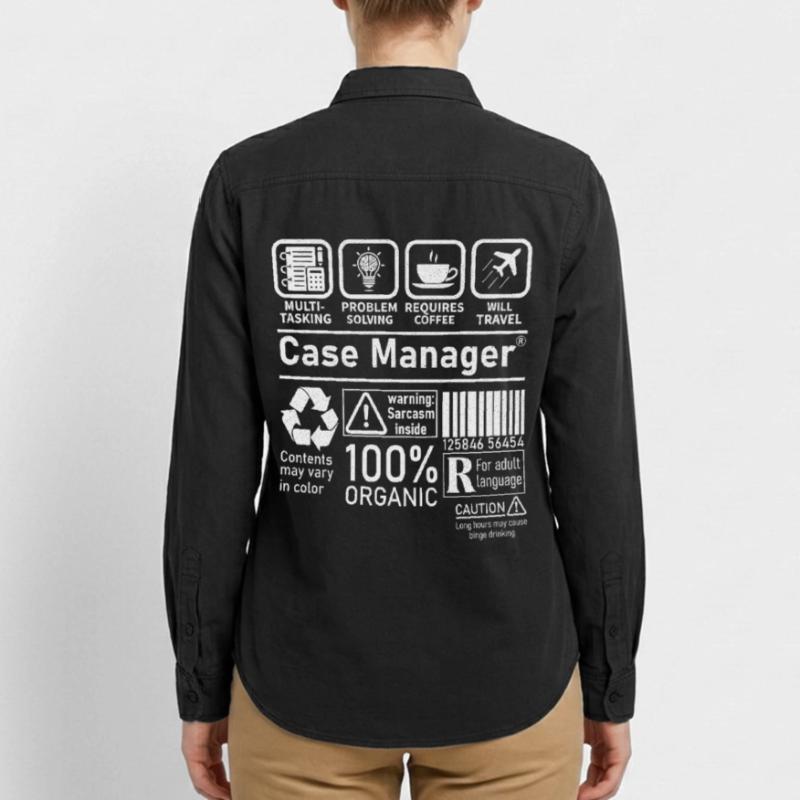 Case Manager multi tasking problem solving Relaxed Fit Unisex Organic Hemd von Stanley/Stella