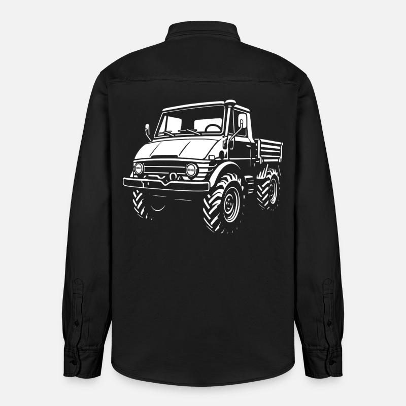 Puissance avec un statut culte - Chemise unisexe coupe décontractée bio Stanley/Stella - noir délavé