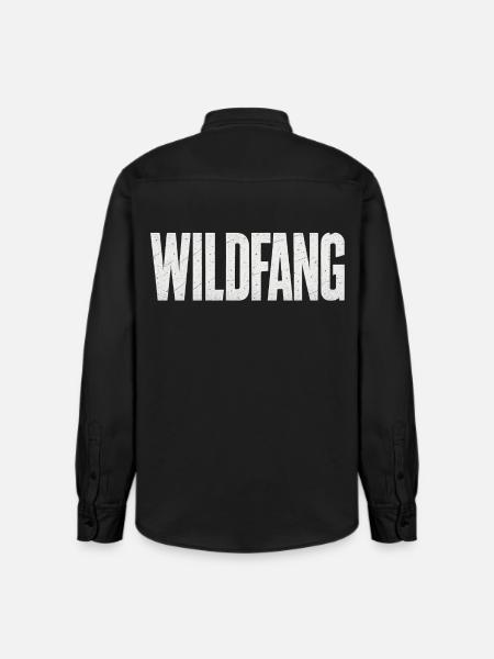 Wildfang - Relaxed Fit Unisex Organic Hemd von Stanley/Stella - washed Black