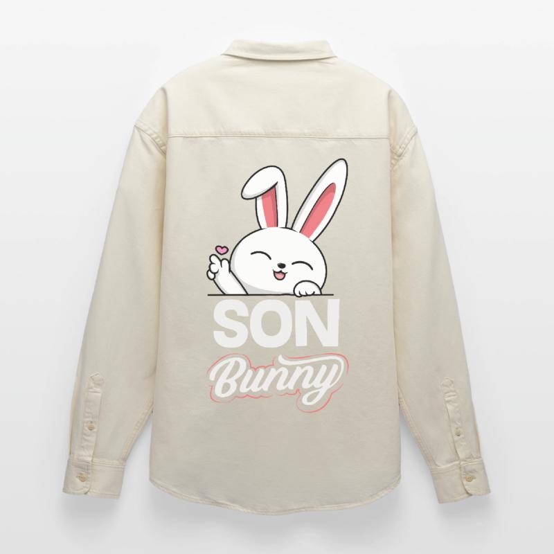 Happy Easter Sweet Easter Bunny Egg Hunt Easter Eggs Relaxed Fit Unisex Organic Shirt by Stanley/Stella