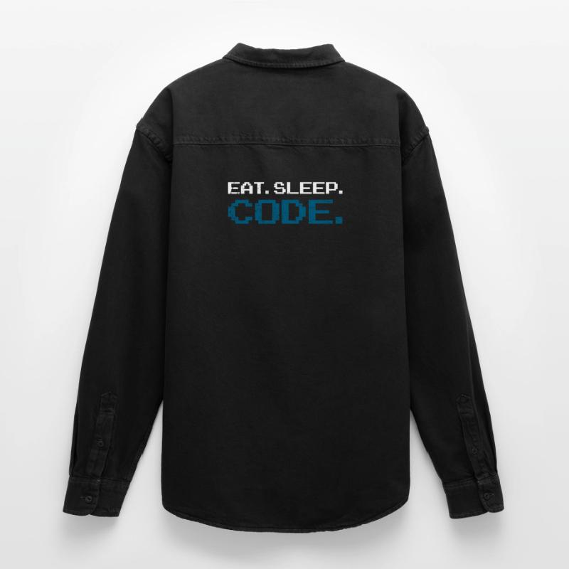 Programming code computer science Relaxed Fit Unisex Organic Shirt by Stanley/Stella