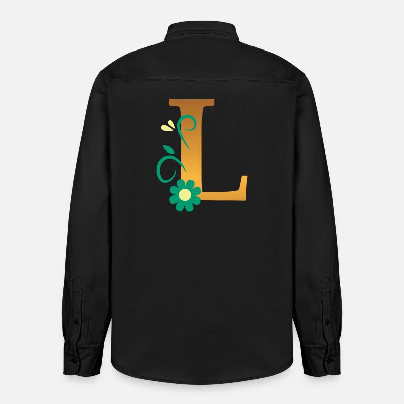 L - Relaxed Fit Unisex Organic Shirt by Stanley/Stella - washed black