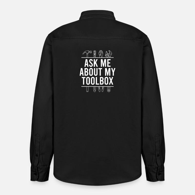 Mechanical Engineering Mechanical Engineer - Relaxed Fit Unisex Organic Shirt by Stanley/Stella - washed black