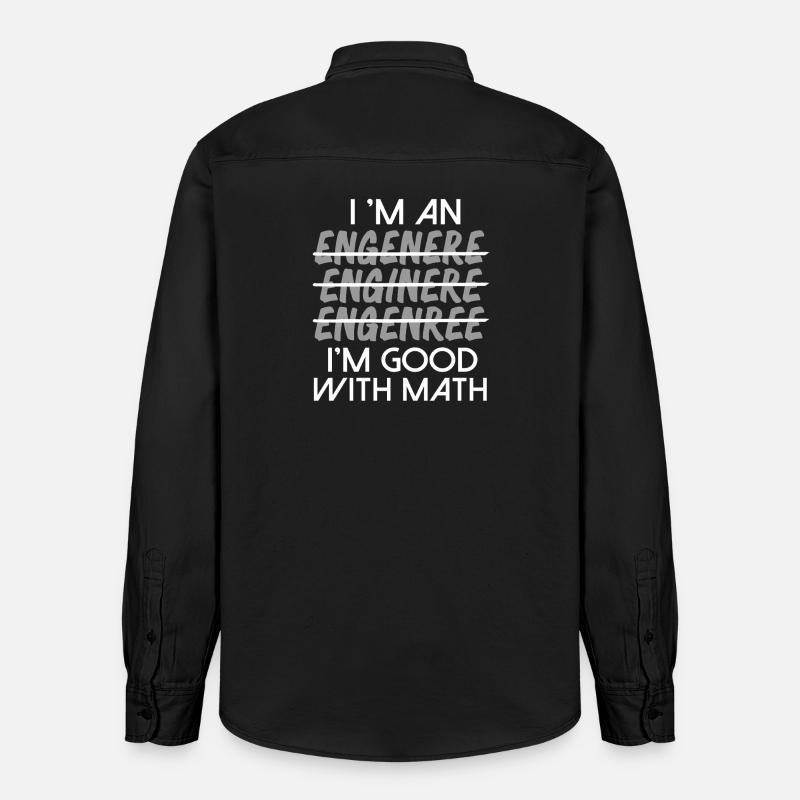 Math Math Math Teacher Mathematician - Relaxed Fit Unisex Organic Shirt by Stanley/Stella - washed black