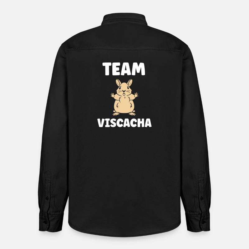 viscacha - Chemise unisexe coupe décontractée bio Stanley/Stella - noir délavé
