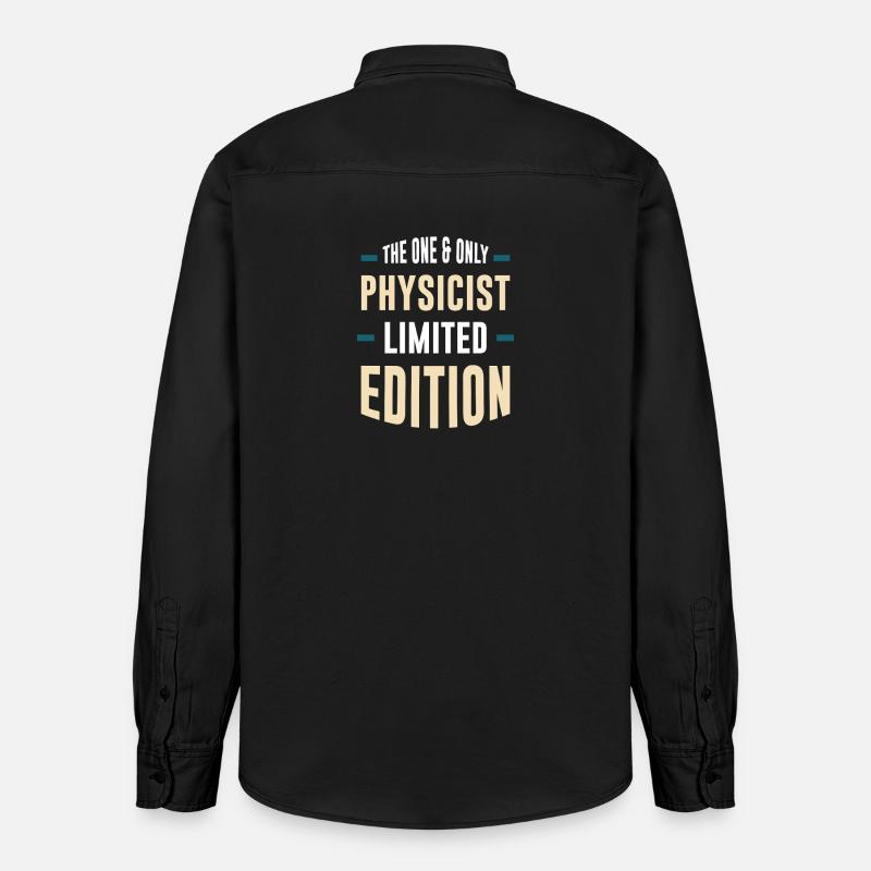 Only Physicist Édition Limitée - Chemise unisexe coupe décontractée bio Stanley/Stella - noir délavé