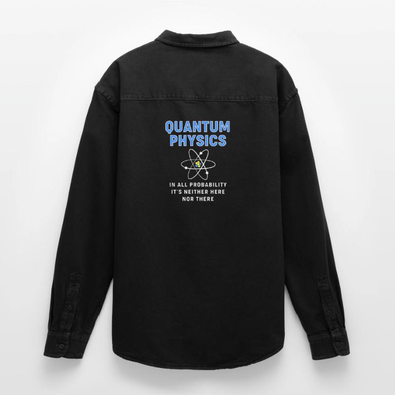 Quantum Physics Quantum Physics Relaxed Fit Unisex Organic Shirt by Stanley/Stella