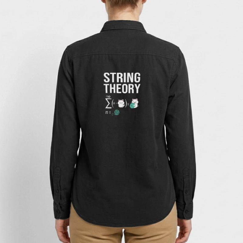 Quantum Physics Quantum Physics Relaxed Fit Unisex Organic Shirt by Stanley/Stella