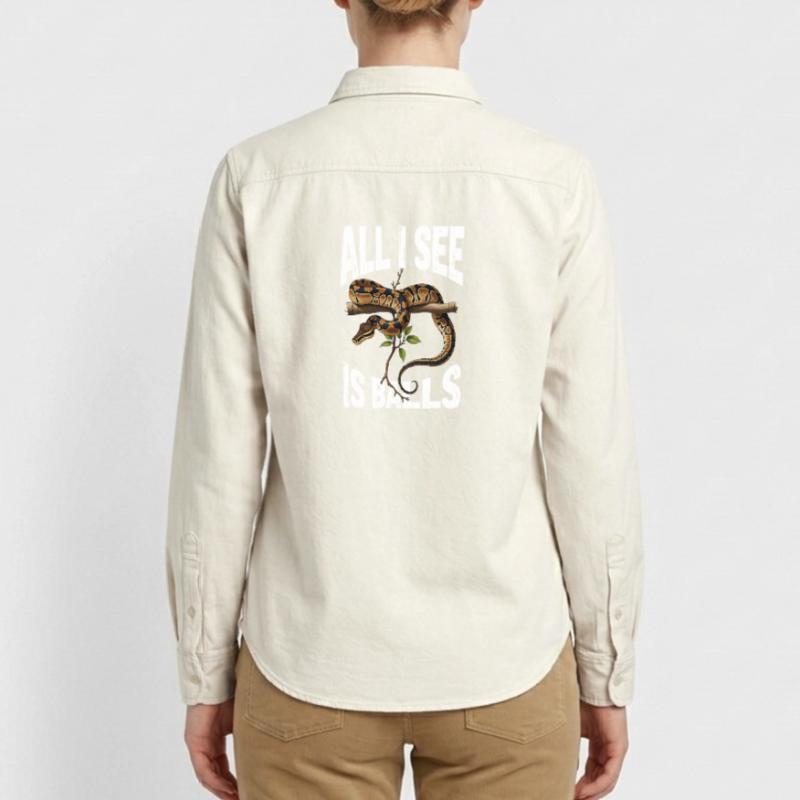 Python roi Serpents Amateurs de terrarium Python Chemise unisexe coupe décontractée bio Stanley/Stella