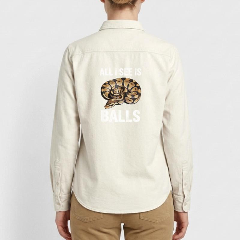 Python roi Serpents Amateurs de terrarium Python Chemise unisexe coupe décontractée bio Stanley/Stella