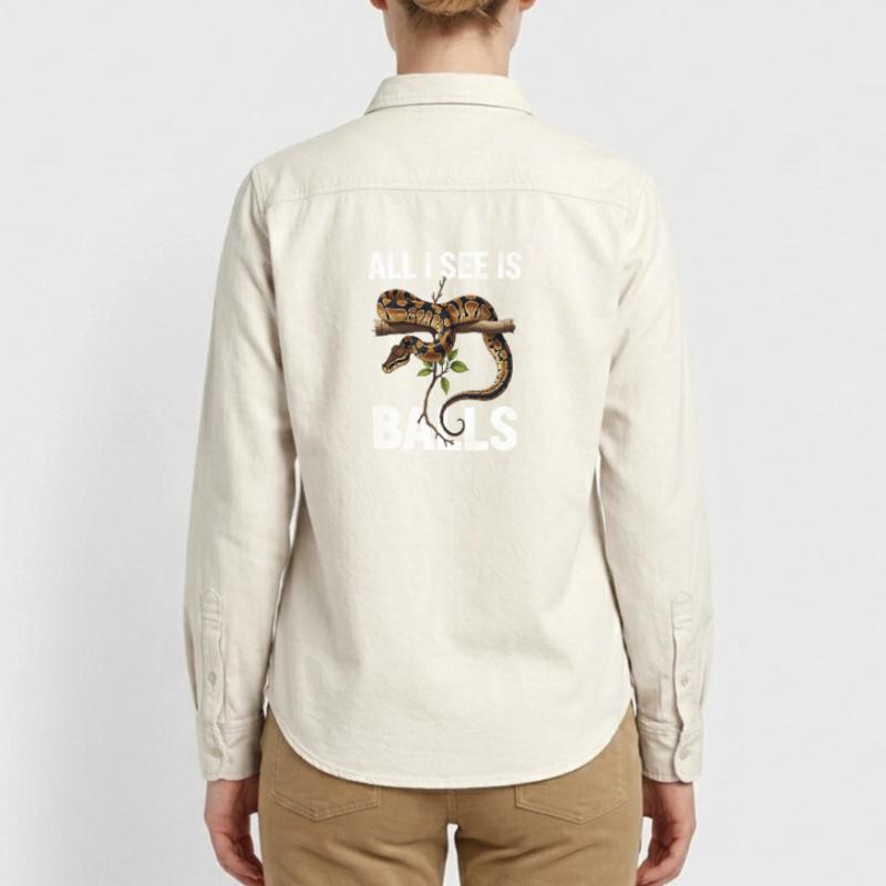 Python roi Serpents Amateurs de terrarium Python Chemise unisexe coupe décontractée bio Stanley/Stella