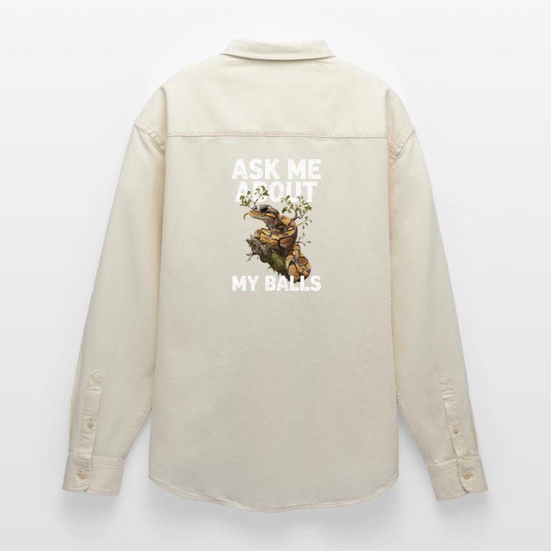 Python roi Serpents Amateurs de terrarium Python Chemise unisexe coupe décontractée bio Stanley/Stella