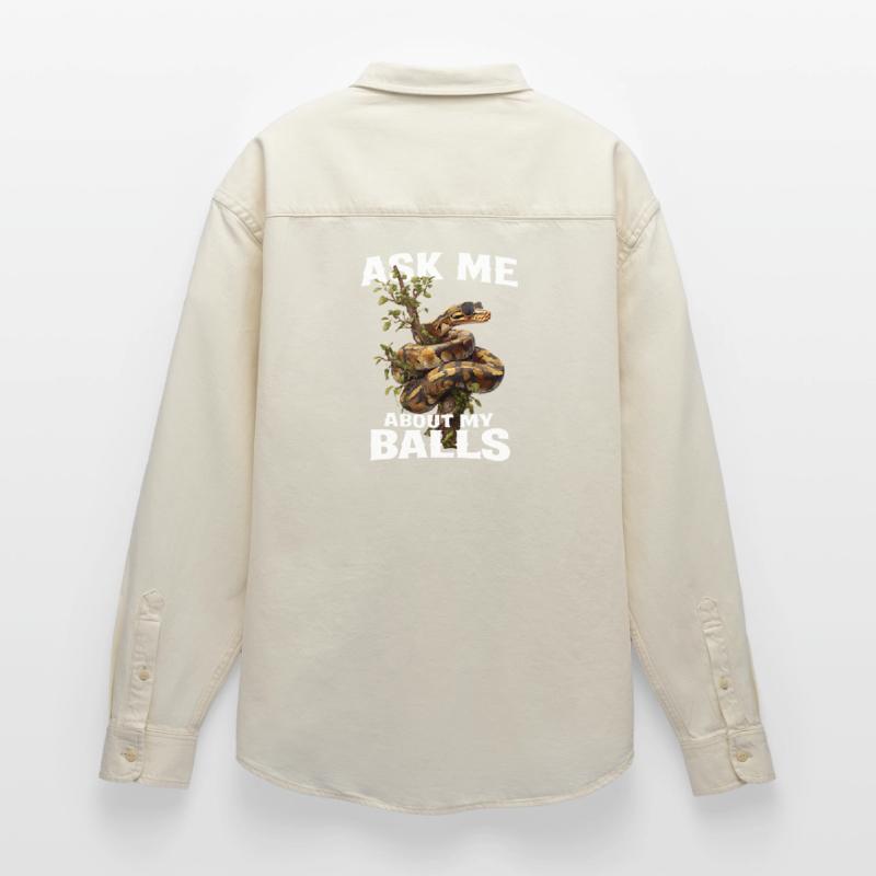 Python roi Serpents Amateurs de terrarium Python Chemise unisexe coupe décontractée bio Stanley/Stella