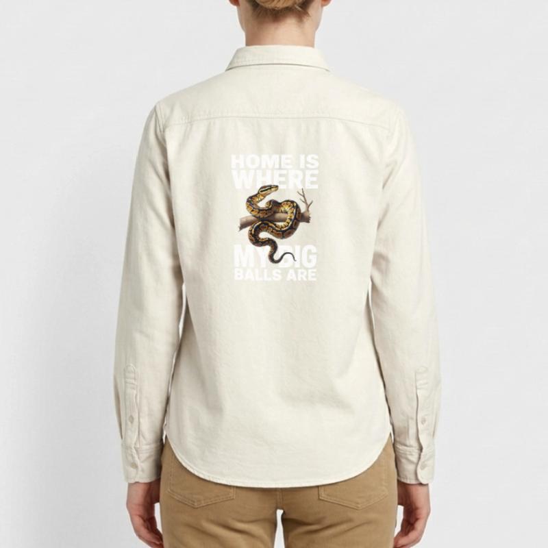 Python roi Serpents Amateurs de terrarium Python Chemise unisexe coupe décontractée bio Stanley/Stella