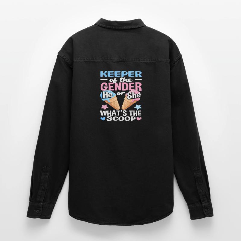 Er Oder Sie Was Gibts Neues Eiscreme Relaxed Fit Unisex Organic Hemd von Stanley/Stella