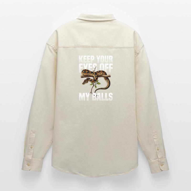 Python roi Serpents Amateurs de terrarium Python Chemise unisexe coupe décontractée bio Stanley/Stella